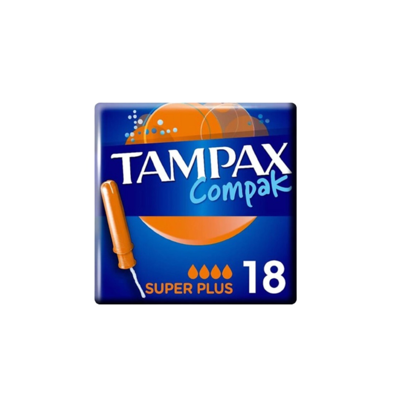 Tampax Compak Super Plus 18