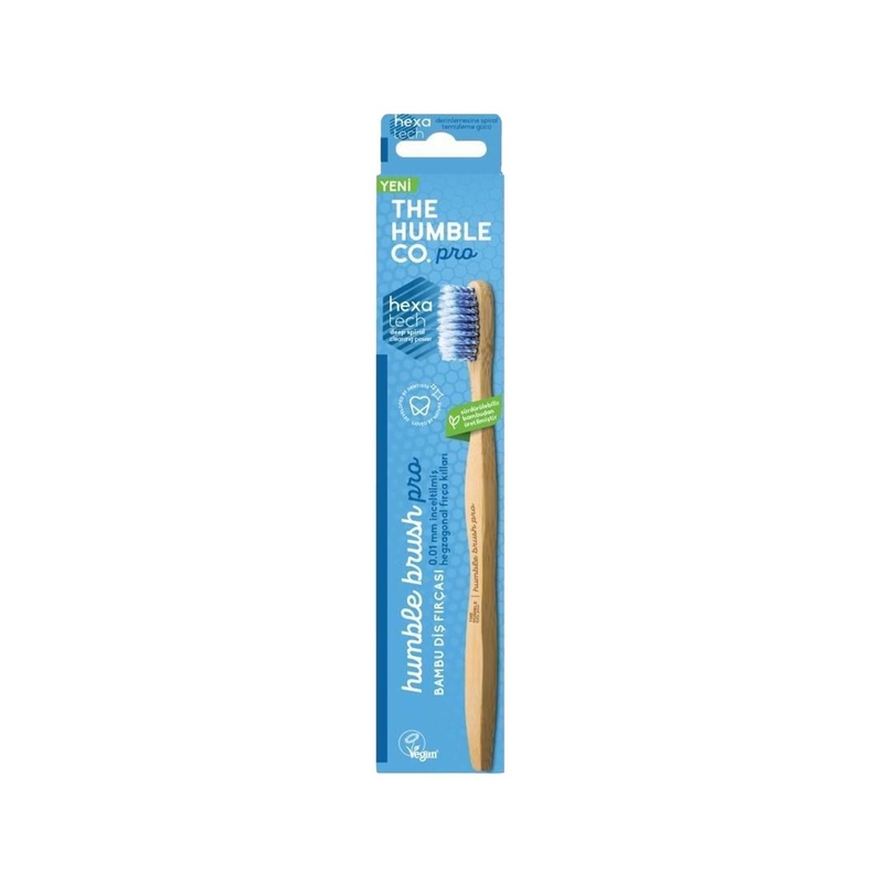The Humble Co Pro Hexatech Electric Toothbrush for Adults – Soft Bristle, Gentle on Gums, Effective Plaque Removal