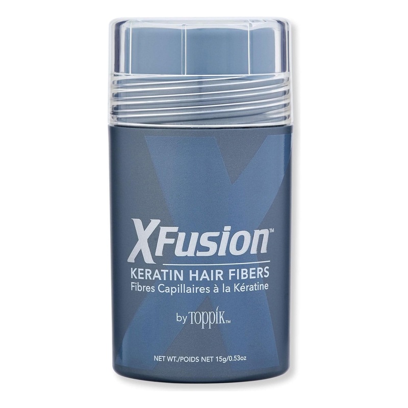 XFusion Keratin Hair Fibers  Grey 15g | Natural-Looking Hair Density in Seconds