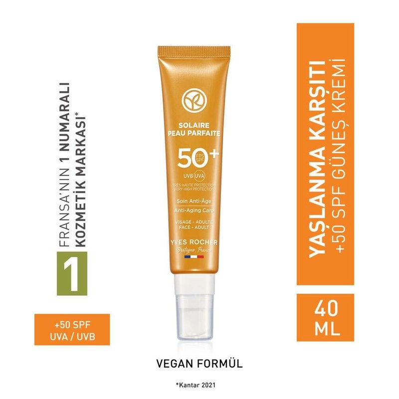 Yz Gne_ Kremi – SPF 50+ Anti-Aging Face Sunscreen for Women & Men – Dermatologist Recommended