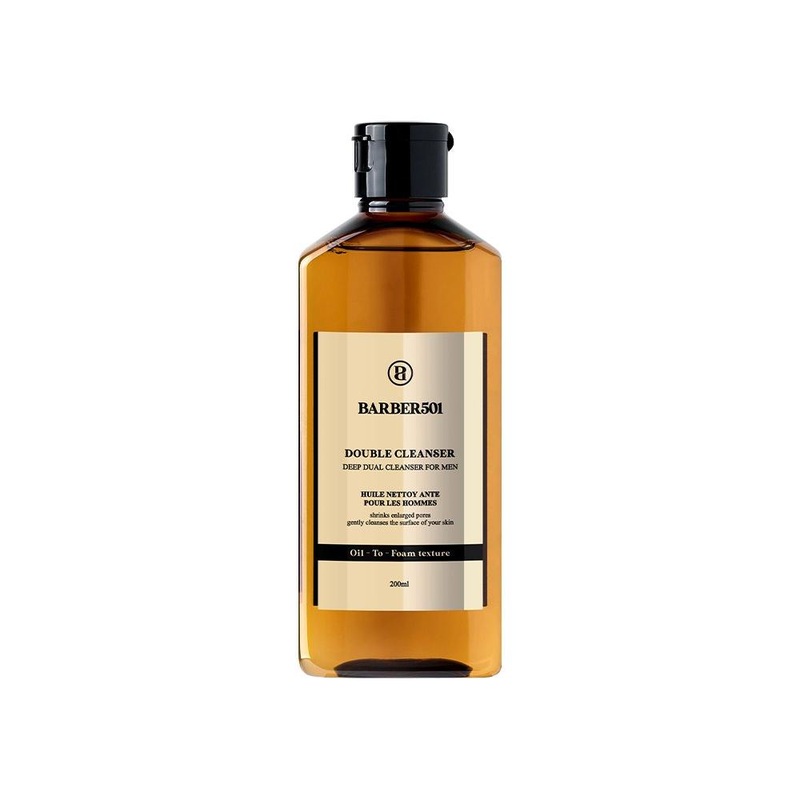 BARBER501 Double Cleanser 200ml | All-in-One Blackhead & Sebum Removal Cleanser