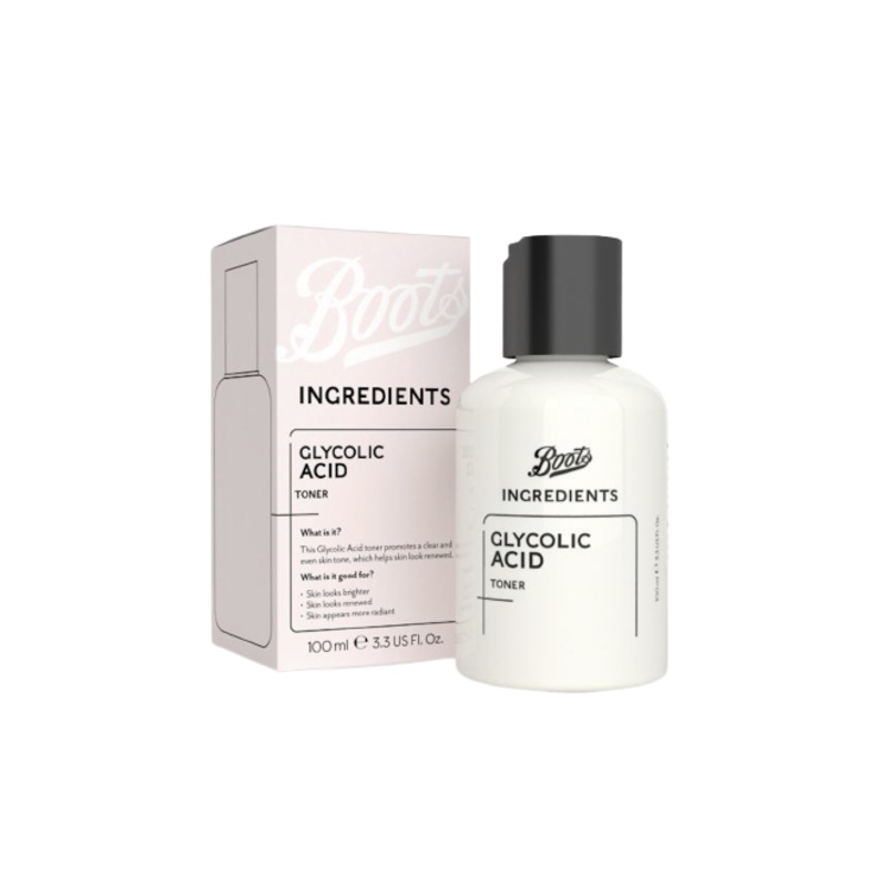 Boots Ingredients Glycolic Acid Toner