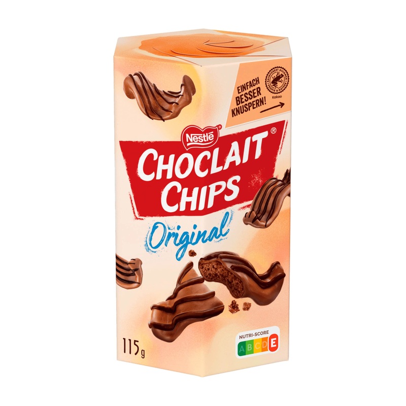 Choclait Chips Original crispy chips, 115 g
