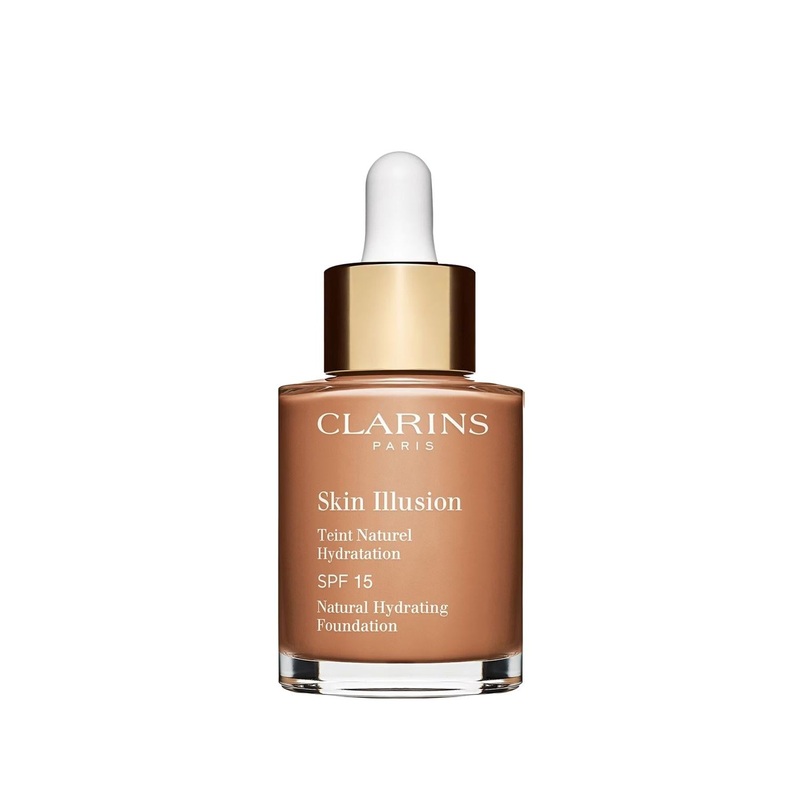 Clarins Skin Illusion 112.3: SPF 15 Moisturizing Foundation for Natural, Hydrated Skin | 30ml