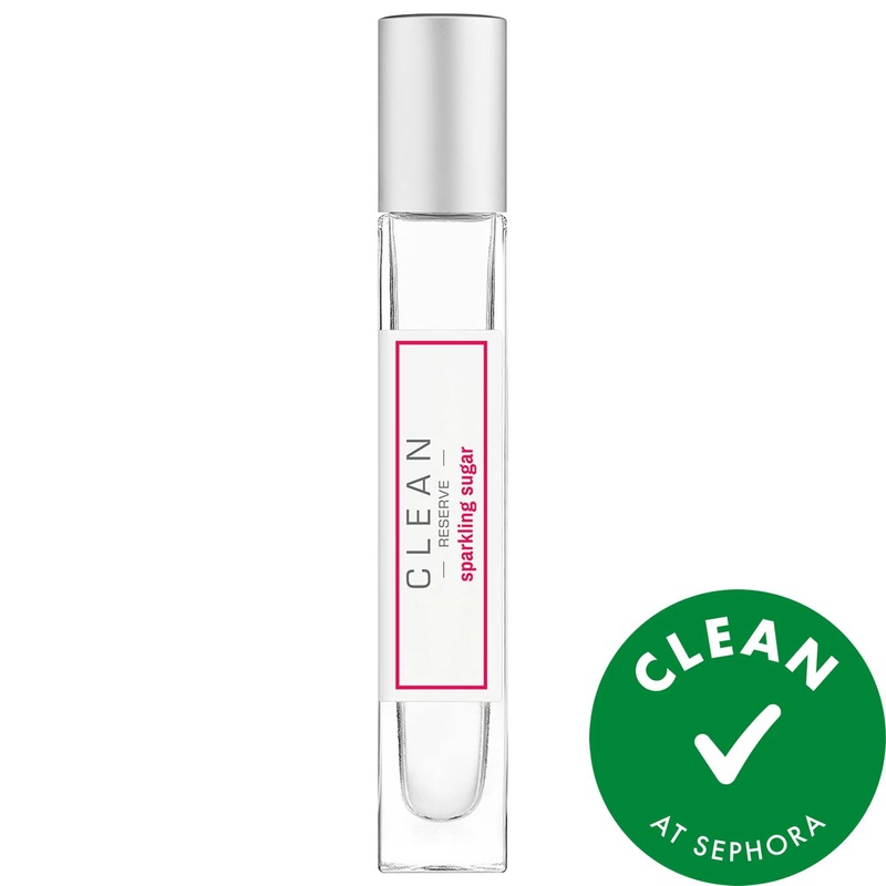Clean Reserve Sparkling Sugar Eau de Parfum: Sweet Peach Nectar & Cassis Berries, Warm & Spicy, Sustainable Fragrance