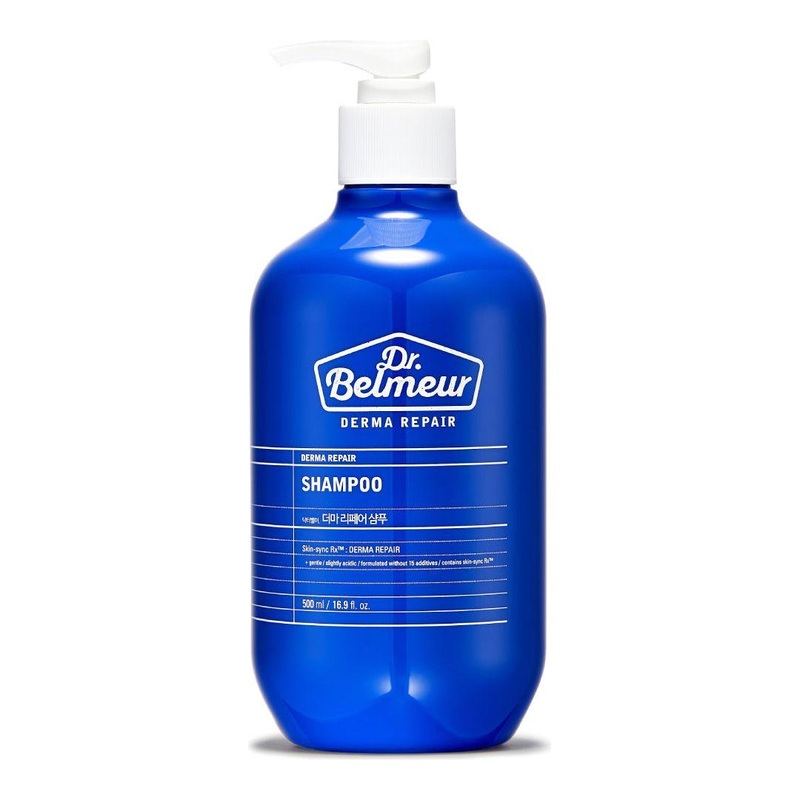 Dr.Belmeur Derma Repair Shampoo  500ml | Hypoallergenic Scalp & Anti-Hair Loss Care