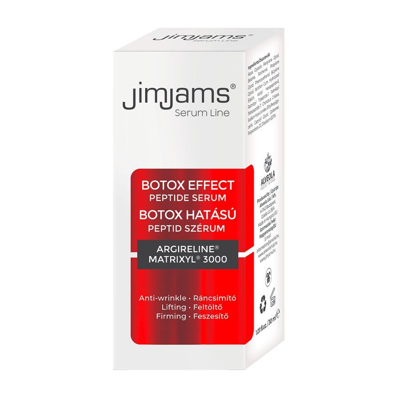 JimJams Serum Line botox effect peptide serum, 30 mL