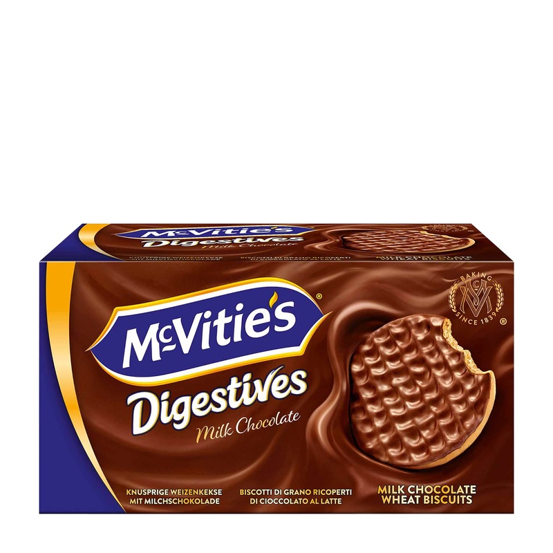 McVitie’s Digestives milk chocolate wheat biscuits, 200 g