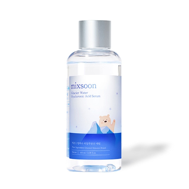mixsoon Glacier Water Hyaluronic Acid Serum  100ml | Intense Hydration & Skin Barrier Boost