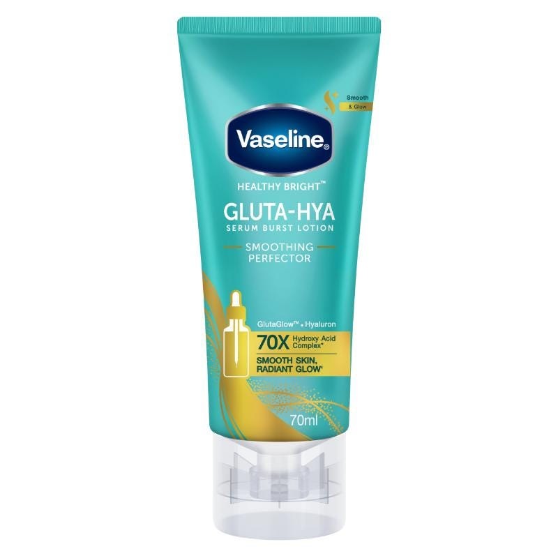 Vaseline Healthy Bright Gluta-Hya Serum Burst Lotion Smoothing Perfector 70ml