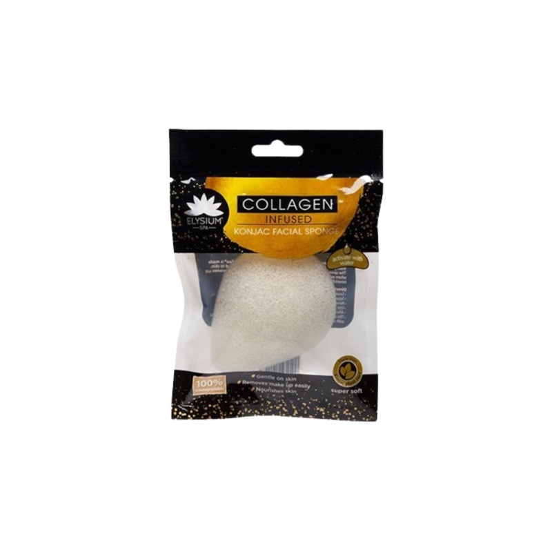 Elysium Spa Collagen Infused Kojac Sponge