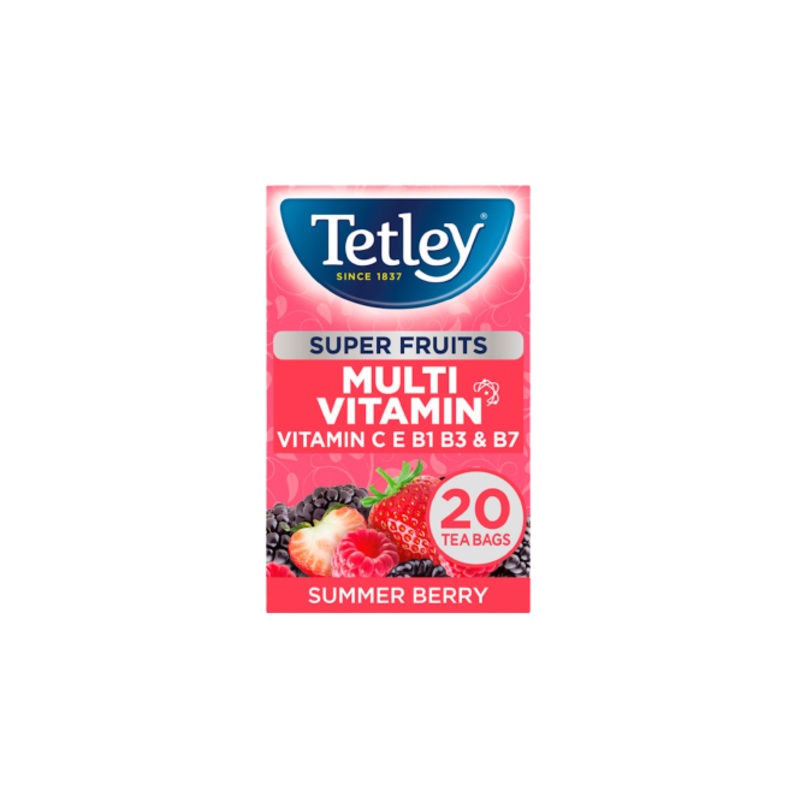 Tetley Super Fruits Multi Vitamin With Vit C E