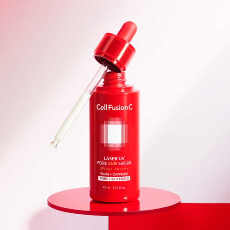 Cell Fusion C Laser UV Pore Sun Serum SPF50+ PA++++  40ml | Pore-Tightening & Anti-Photoaging Sun Protection