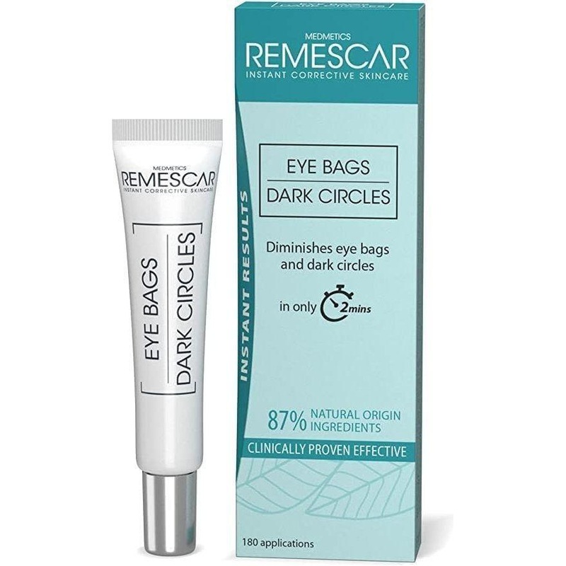 Remescar Eye Bags & Dark Circles – 180 Applications | Instant Eye Tightening Cream