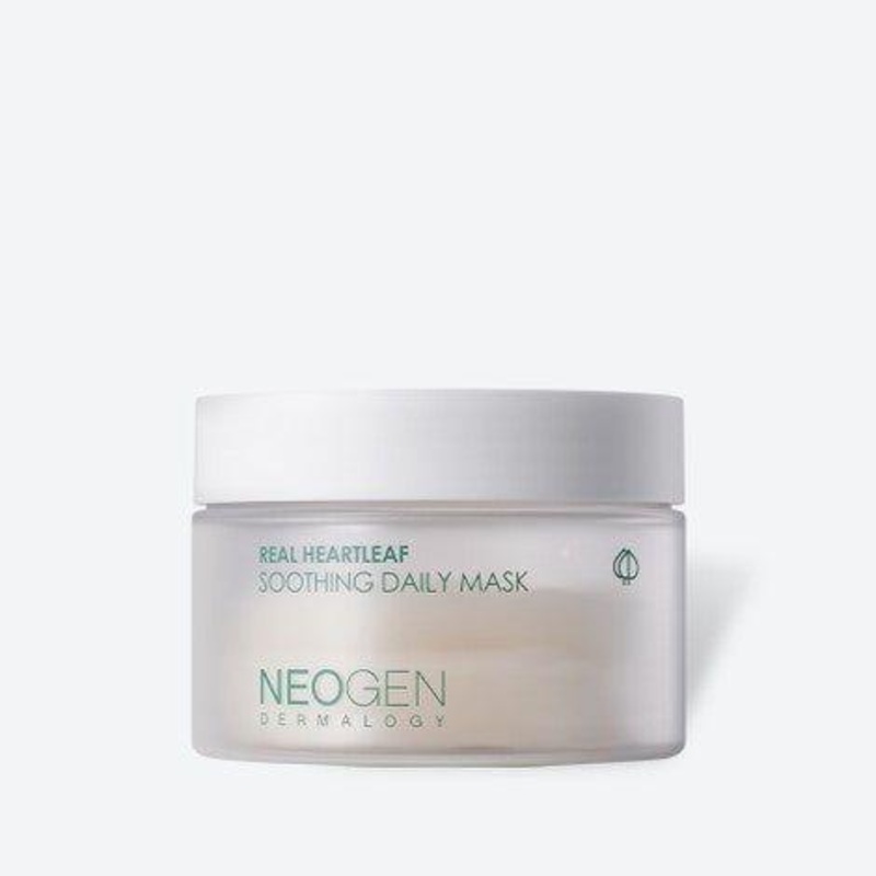 NEOGEN Real Heartleaf Soothing Daily Mask  180ml / 40ea | Calms, Hydrates & Revitalizes Sensitive Skin