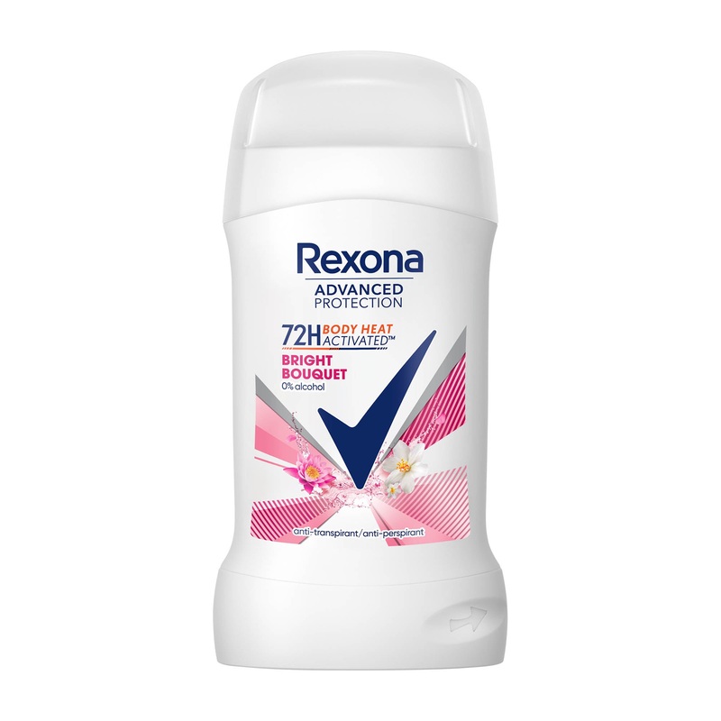 Rexona Advanced Protection bright bouquet 72h anti-perspirant stick, 50 mL