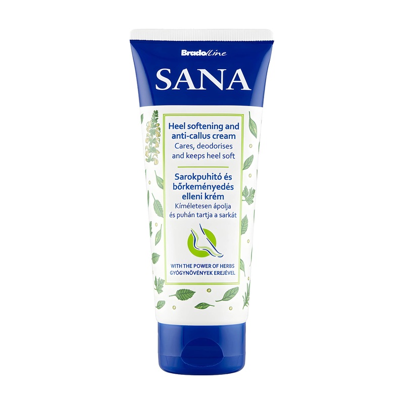 Sana Heel Softening & Anti-callus cream, 100 mL