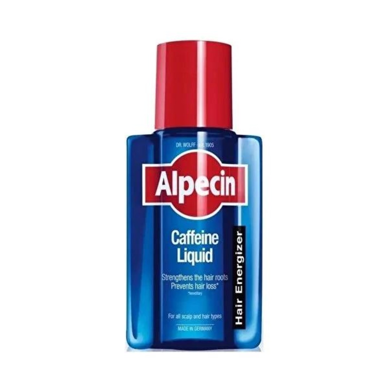 Alpecin Caffeine Hair Loss Treatment Lotion – Nourishes Scalp, Strengthens Hair Roots, 200ml