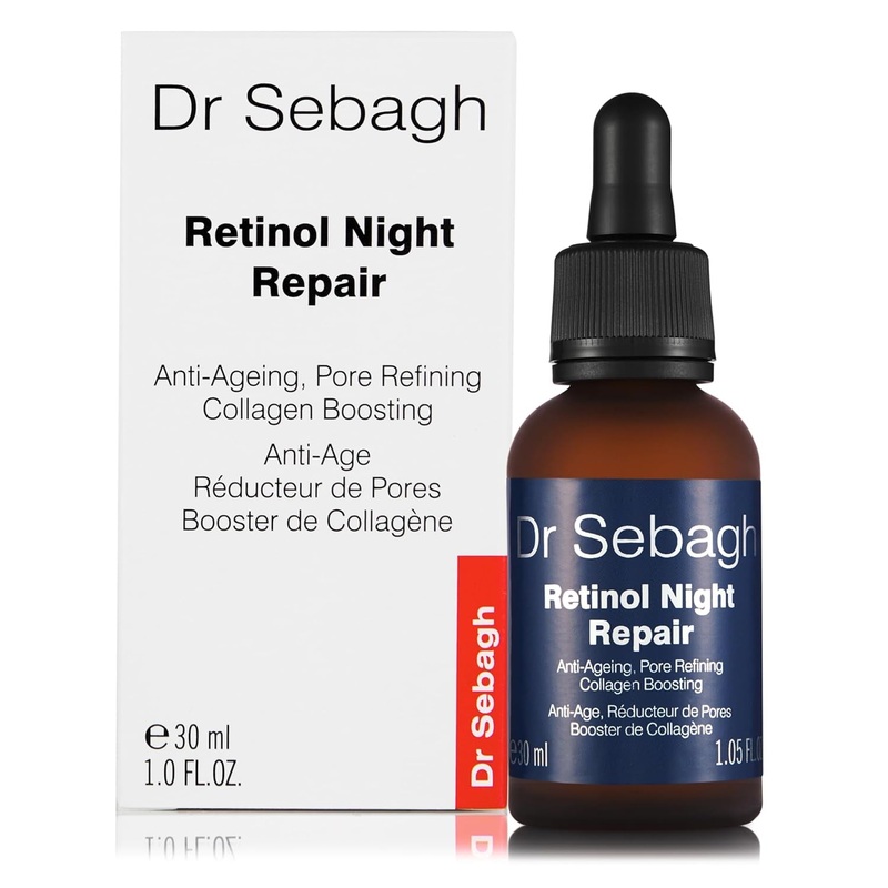 Dr Sebagh Retinol Night Repair  30ml | High-Strength Overnight Serum for Radiance, Firmness & Dark Spot Correction