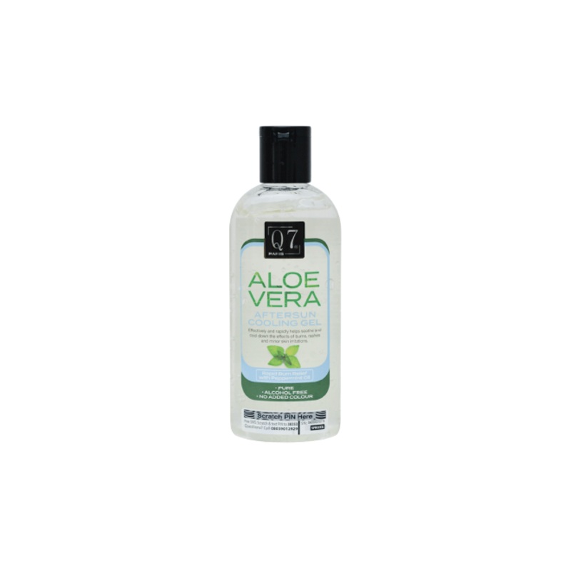 Q7 Aloe Vera After Sun Cooling Gel 250ML
