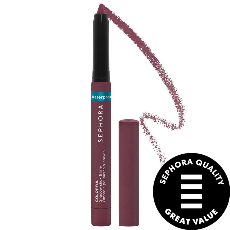 Sephora Colorful Waterproof Eyeshadow & Eyeliner Multi-Stick: 12-Hour Wear, Transfer-Proof Eye Color, Smudge-Proof Eyeliner Stick