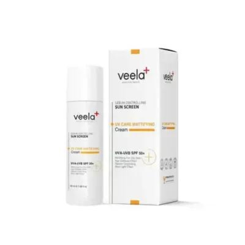 Veela Mattifying Sunscreen SPF 50+ 50ml – Protects & Controls Shine