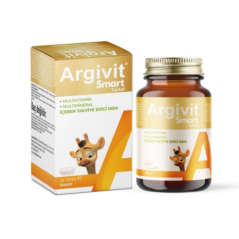 Argivit Dietary Supplement Multivitamin & Multimineral Tablets for Overall Health – 30 Count