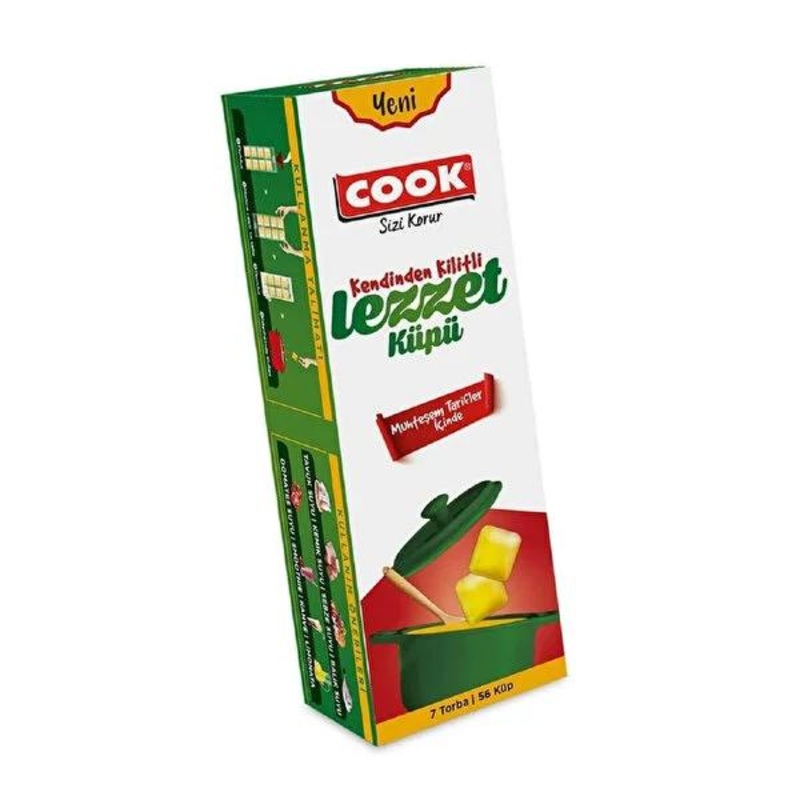 COOK Food Storage Bags: 7-Pack Self Sealing 125ml Freezer Cubes for Portion Control, Broth, and Sauce Freezing