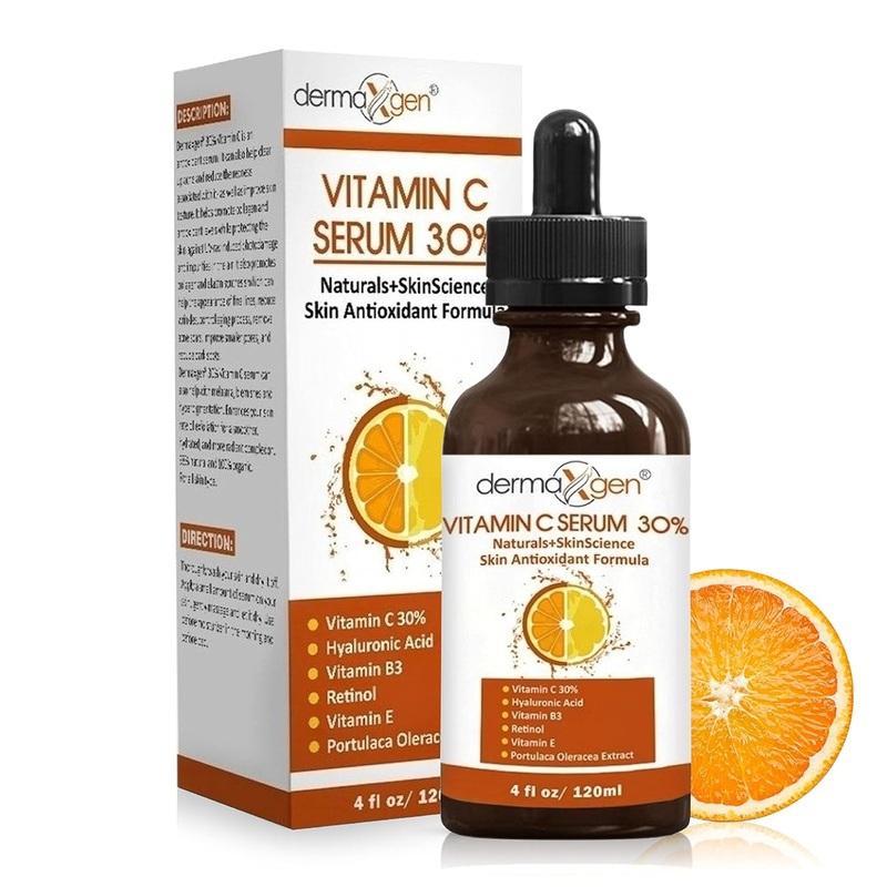 DERMAXGEN Vitamin C Serum 30%  120ml | Brighten, Firm & Restore Radiance Naturally 4 Fl Oz (Pack Of 1)