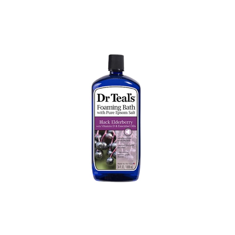 Dr Teals Foaming Bath Black Elderberry