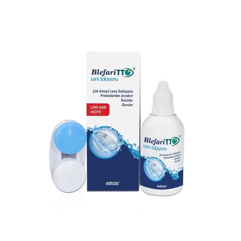 BlefariTTO Contact Lens Solution 60ml – Multi-Purpose Lens Care for Hygiene & Comfort