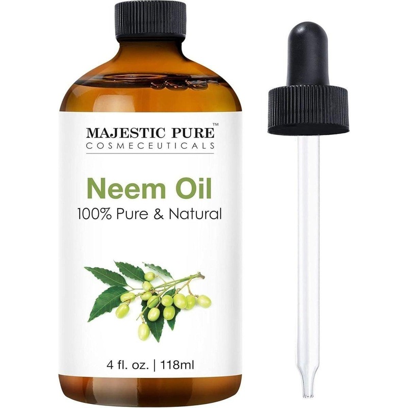 Majestic Pure Neem Oil Cold Pressed – 118ml | 100% Pure & Natural Multi-Purpose Oil