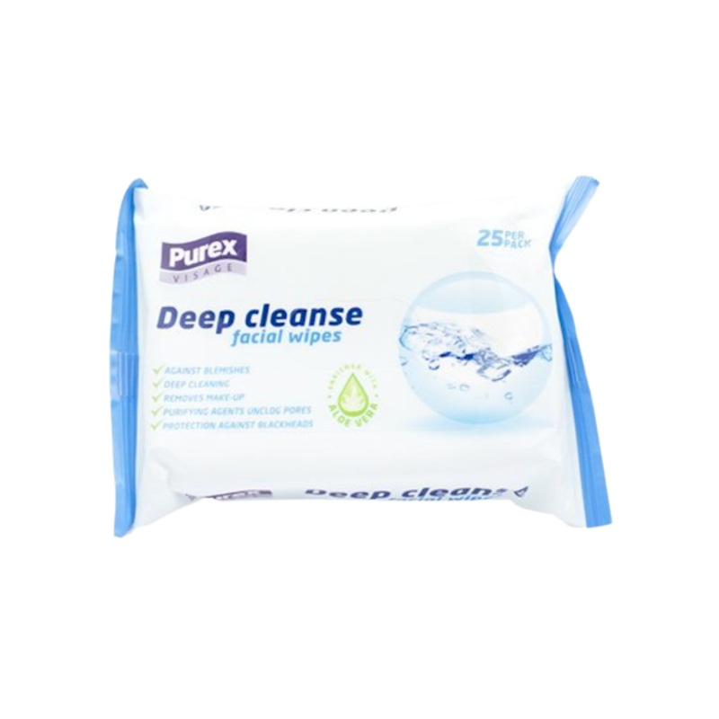 Purex Deep Cleansing Facial Wipes