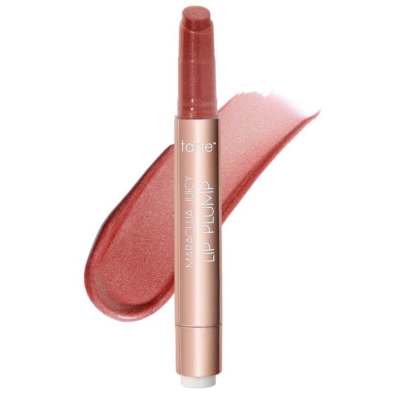 Tarte Maracuja Lip Plump Gloss: Hydrating, Plumping, Vegan Lip Gloss with Shine and Buildable Color – Cruelty-Free