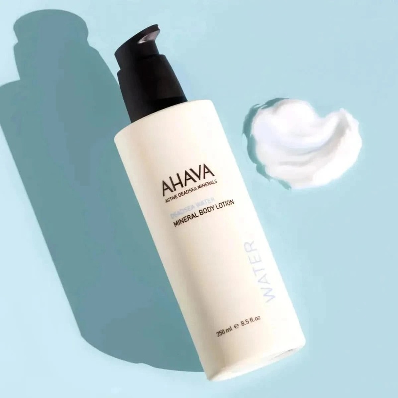 AHAVA Dead Sea Water Mineral Body Lotion | Deep Hydration & Skin Nourishment (250ml)