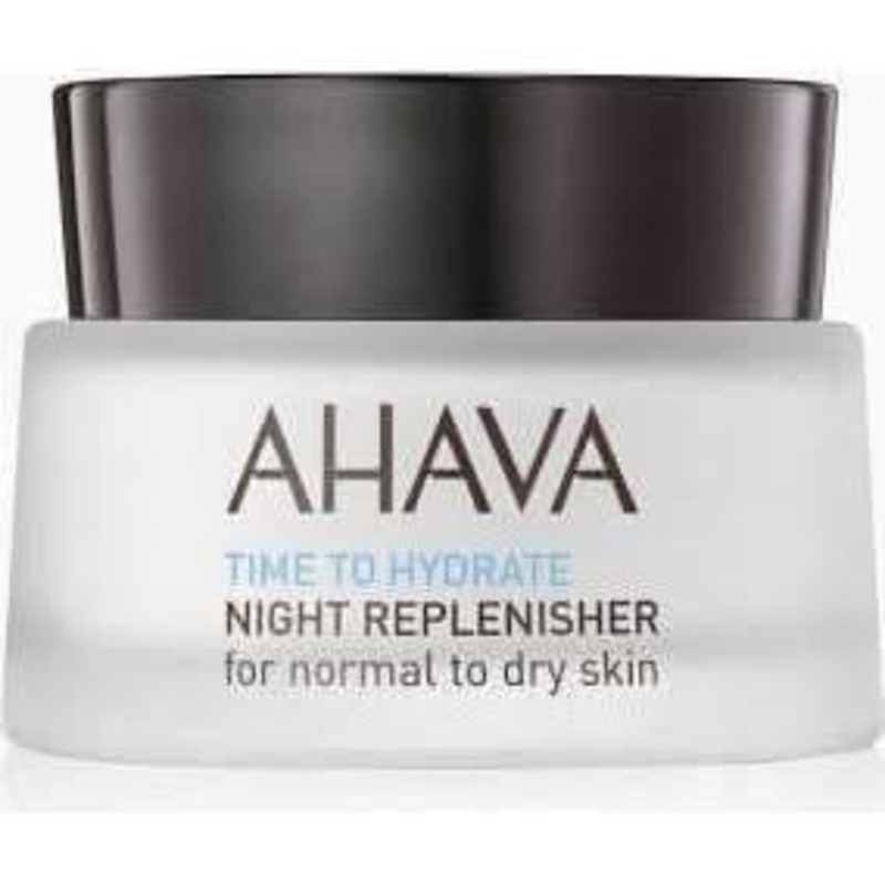 AHAVA Time To Hydrate Night Replenisher | Deep Hydration & Repair for Normal to Dry Skin (50ml)