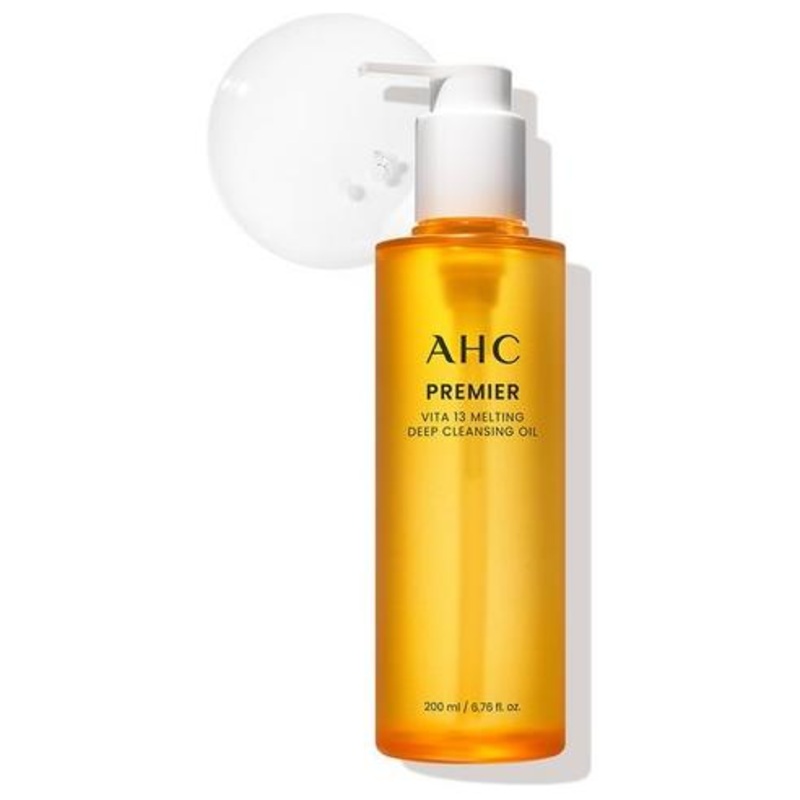 AHC Premier Vita 13 Melting Deep Cleansing Oil 200ml | Deep Cleanse & Refresh Your Skin