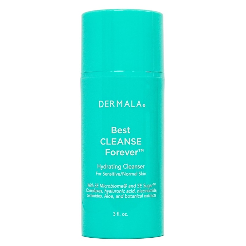 Dermala Best Cleanse Forever Hydrating Cleanser  89ml | Gentle, Acne-Fighting Face Wash for Clear & Radiant Skin
