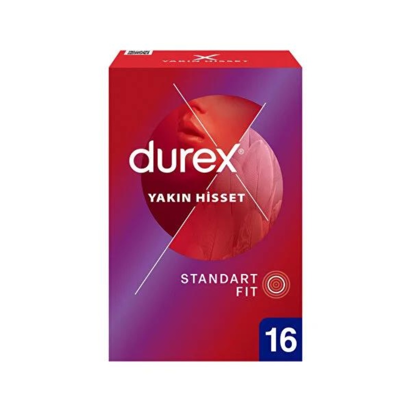 Durex Close Feel Condoms, 16 Count: Enhanced Sensitivity & Intimate Protection for Safe Sex & Contraception