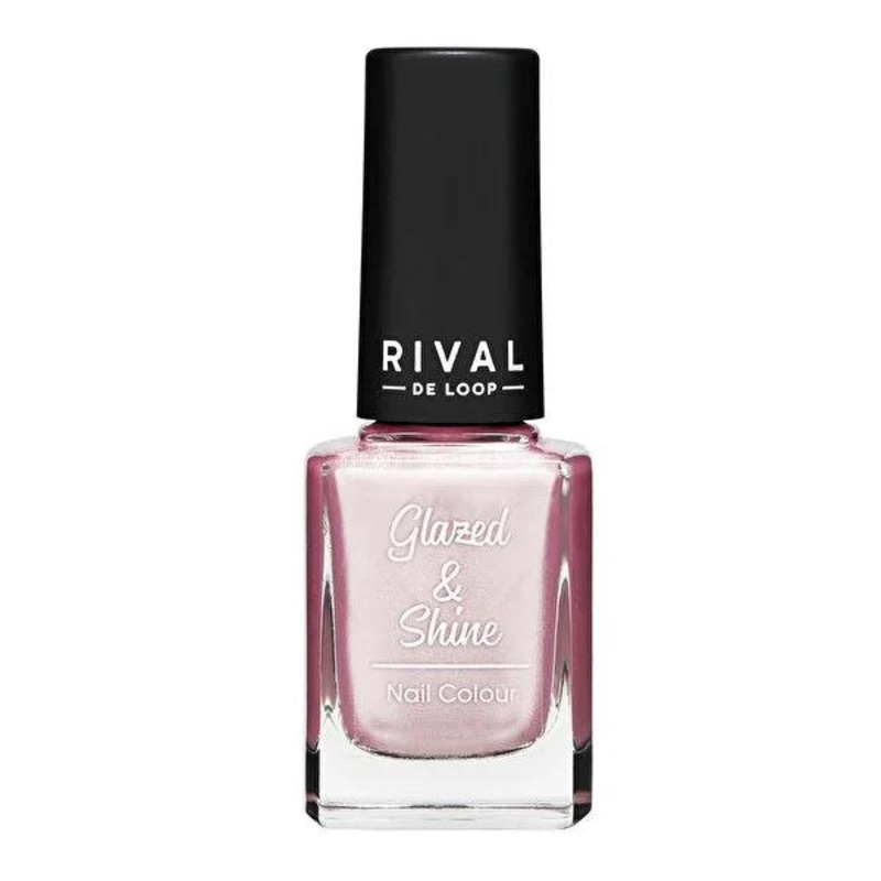 Rival de Loop Glazed & Shine Nail Polish: High-Pigment, Long-Lasting Metallic Nail Color for a Trendy, Glazed Look