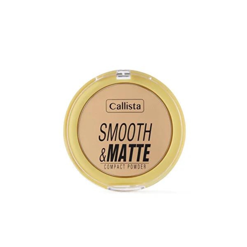 Callista Compact Powder – Smooth Matte Finish for Natural Beige Skin Tone