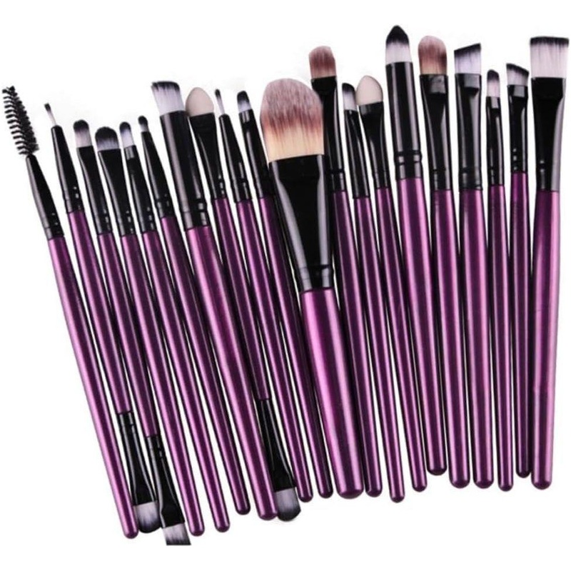 DOITOOL Professional Eye Makeup Brush Set  20 Pcs | Complete Eye Brush Kit for Precision & Blending