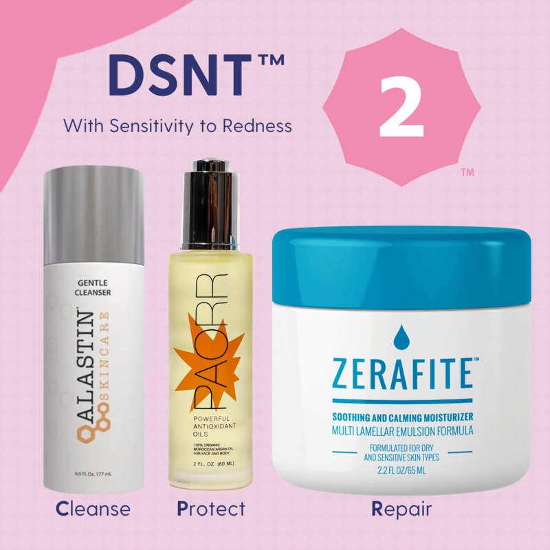 DSNT 2 Redness – Essentials Bundle No Sunscreen
