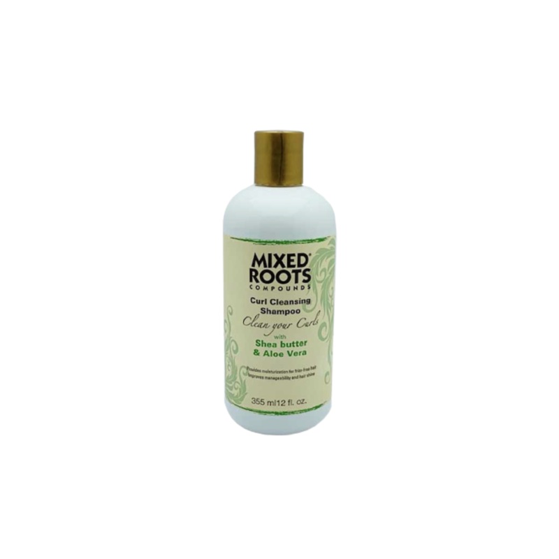 Mixed Roots Curl Cleansing Shampoo With Shea