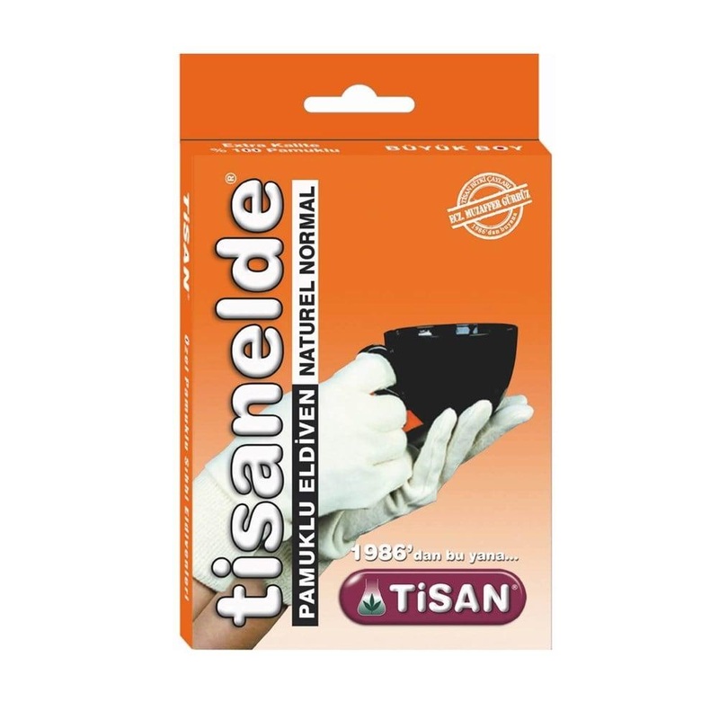 Tisanelde Cotton Gloves – Natural Normal, Comfortable Hand Warmth for Everyday Wear