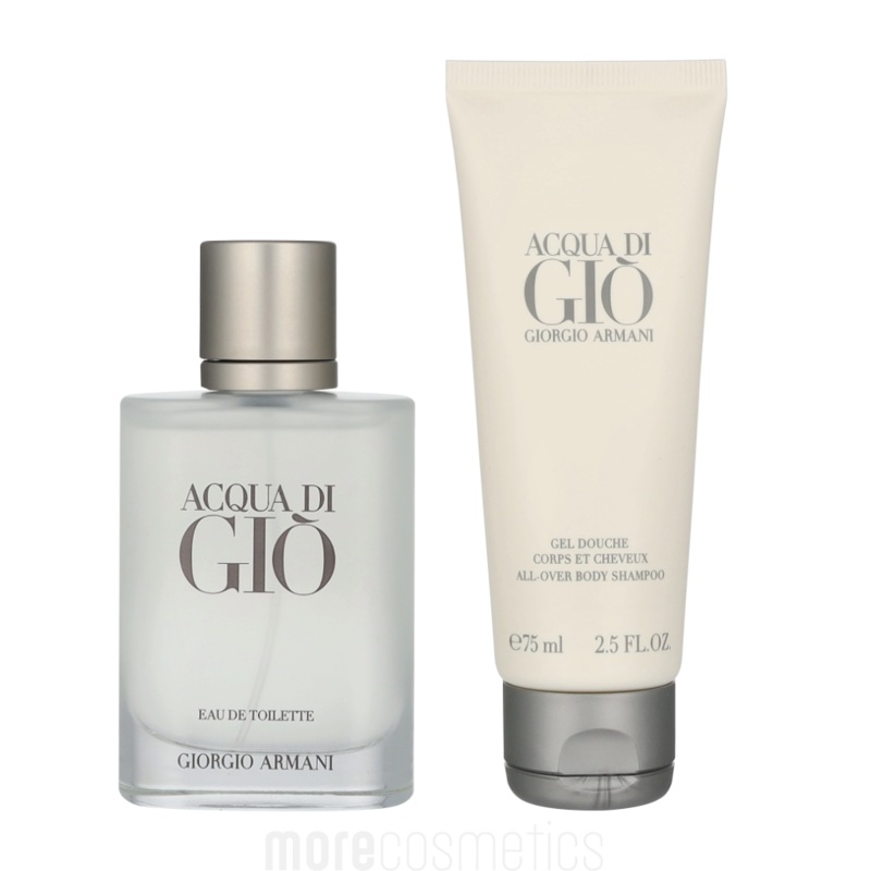 Armani Aqua Di Gio Giftset Edt Spray 50 ml/Body Shampoo 75 ml