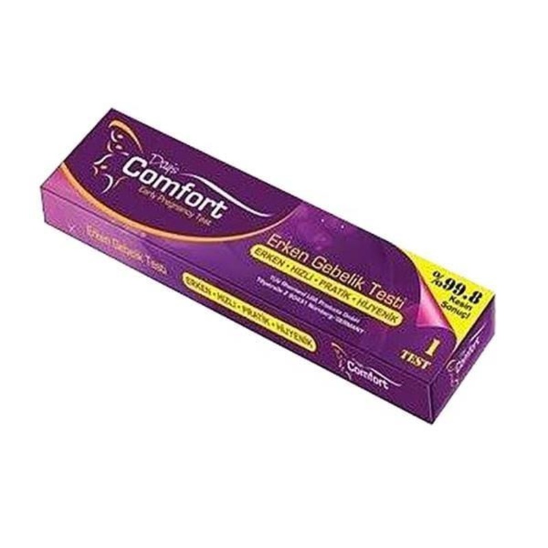 Comfort Early Pregnancy Test Kit – 99.8% Accurate, Quick Results, Hygienic Design