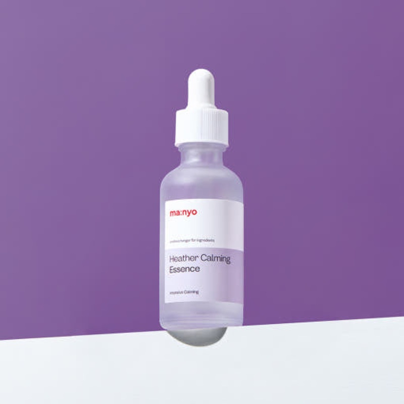 MANYO FACTORY Heather Calming Essence  50ml Soothing Vegan Essence | Calms Sensitive Skin & Strengthens the Moisture Barrier