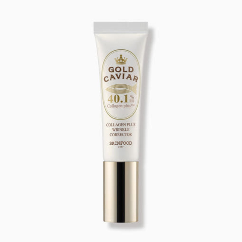 SKINFOOD Gold Caviar Collagen Plus Wrinkle Corrector  30g | Targeted Eye Wrinkle Repair with Collagen, Peptides & Caviar Extract