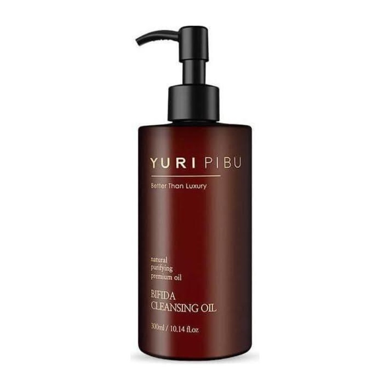 YURI PIBU Bifida Cleansing Oil  300ml | Skin-Boosting Oil Cleanser for Glass Skin Glow